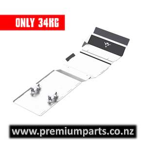 2015-2023 Toyota N80 Hilux 4mm Stainless Steel - Front, Sump and Transmission Bash Plates