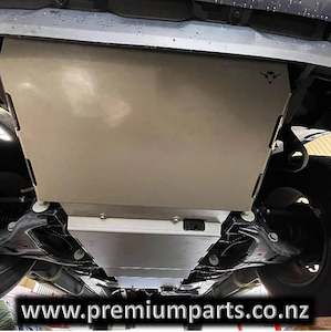 Underbody Armor: 2012-2020 Mazda BT-50 6mm Aluminium - Front, Sump and Transmission Bash Plates