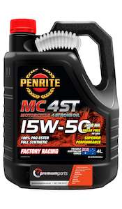 PENRITE MC-4ST PAO & Ester Motorcycle Oil 15W-50