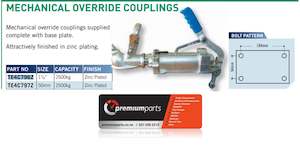 CM Trailer Coupling - Override - Mechanical Braking