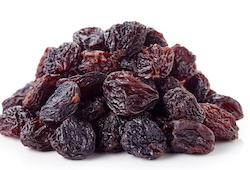 Specialised food: Raisins Whole Organic