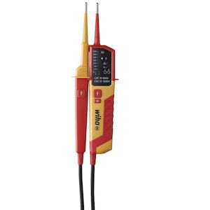 Wiha Voltage and Continuity Tester 12 – 1,000VAC, CAT IV