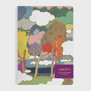 Notebooks: Liberty Prospect Road Handmade Embroidered B5 Journal