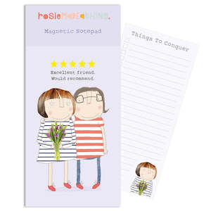 Excellent friend would recommend magnetic notepad