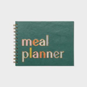 Meal Planner & Market List Notebook