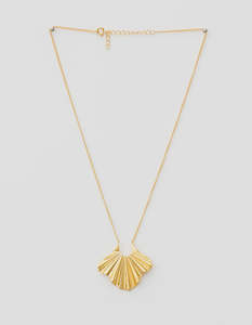 IRIS GOLD NECKLACE Stella & Gemma