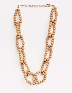 S+G NECKLACE WOODLAND KNOT