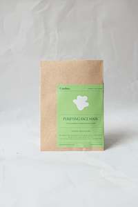 Purifying Green Clay Face Mask - Single Use BY CRUSHES