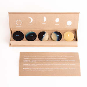 Moon Phase Candles by Trade Aid