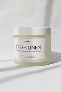 Fresh Linen - Comforting Candle BY CRUSHES