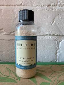 Nellie Tier Pink Grapefruit Bath Salts 100mls