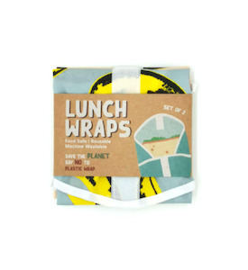 Pop Art Banana Lunch Wrap