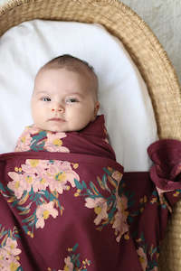 Burrow & Be Organic Swaddle - Alpine Flowers