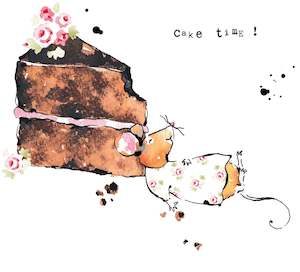 Art Work: Cake Time! Card