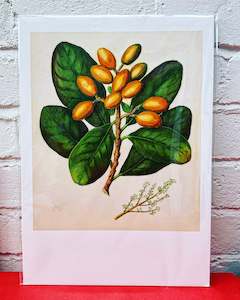 Sarah Featon A3 Karaka Print