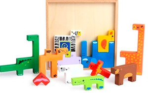 Puzzles: Creative Animal Jigsaw Wooden Puzzle