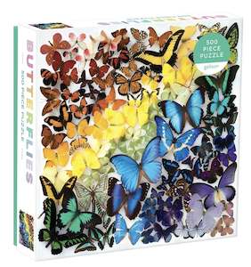 Rainbow Butterflies 500 Piece Puzzle