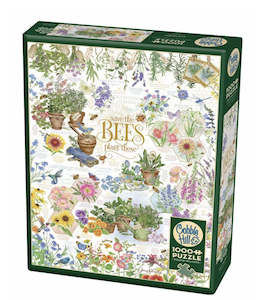 SAVE THE BEES - PLANT THESE | 1000 PIECE PUZZLE