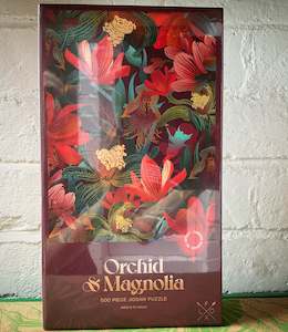 Flox Orchid & Magnolia 500 Piece Puzzle