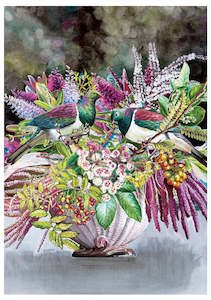 Kereru Card by Jane Galloway