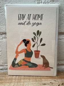 Stay At Home - Yoga Card