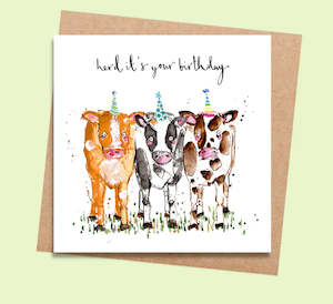 Herd It’s Your Birthday Card