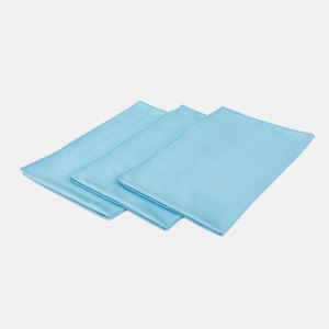 Glass Towel: The Rag Company - Glass and Window Towel - Blue