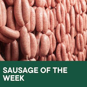 Sausage of the week - Beef and Bacon