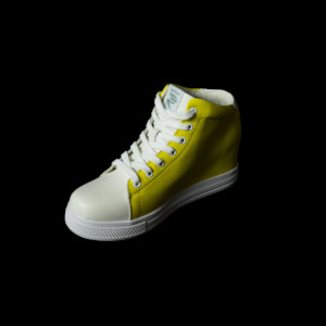 Women's Shoes: Bodker Sneaker Heels Yellow New Version