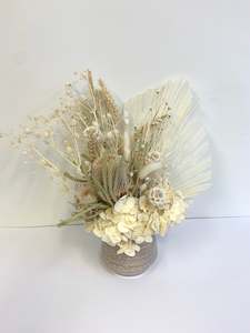 Florist: White & Neutrals Arrangement