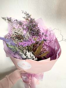 Lilac dried bouquet