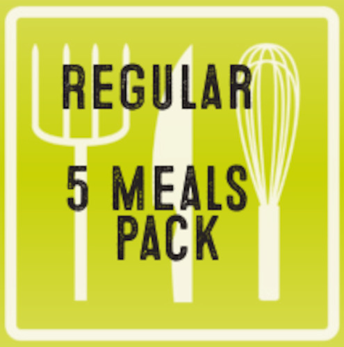 Regular 5 Meal Pack