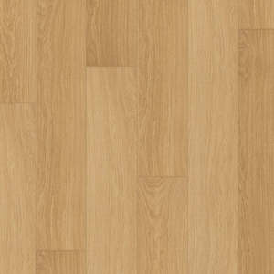 Waterproof Laminate Flooring: Natural  Varnished Oak  with  water-repellent ‘HydroSeal’ coating