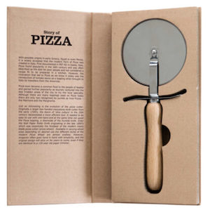 Pizza Cutter in Book