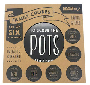 Placemats – Set of 6 – Family Chores