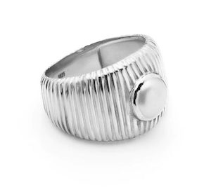 Nautica Ring Pearl/Silver