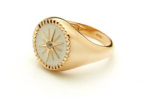 Guiding Star Ring White/Gold