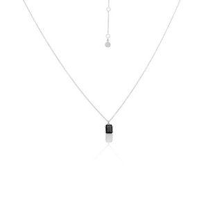 Reverie Necklace Black Spinel/Silver