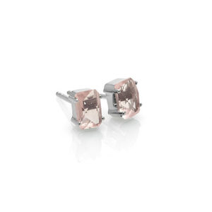 Reverie Studs Rose Quartz/Silver