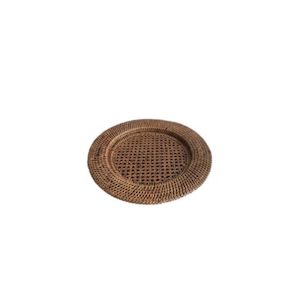 Rattan Round Charger Plate