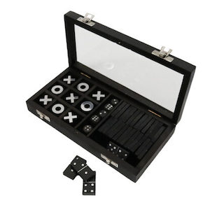 Domino Dice Tic Tac Toe Set