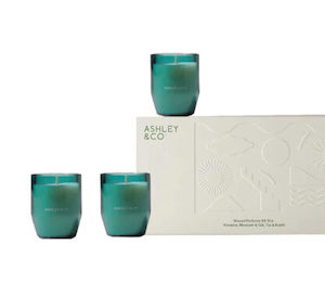 Construction project management service: Starlight – Trio 70ml Waxed Perfume candles