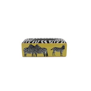 Zebra Design Rectangular Tissue Box