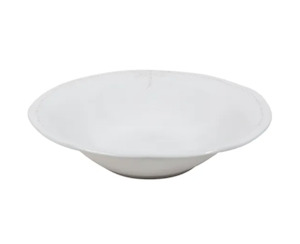 Dragonfly Ceramic Salad Bowl – White