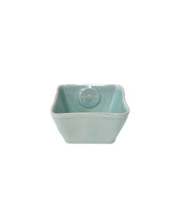 Costa Nova Square Bowl Turquoise 12cm