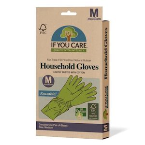 Construction project management service: If You Care Household Gloves Medium