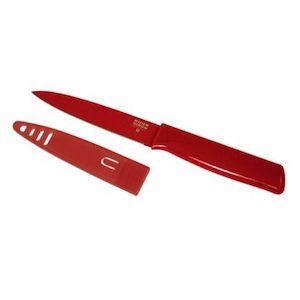 Serrated Utility Knife Small Red