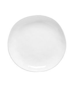 Livia White Dinner Plate