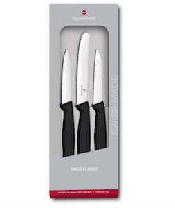 Swiss Classic Paring Knife Set 3 Pieces