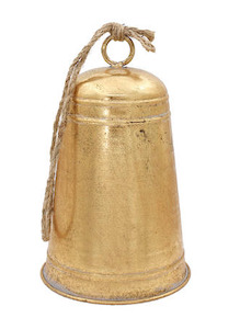 Antique Gold Dome Bell Large